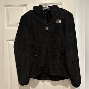 THE NORTH FACE | Osito Women’s Fuzzy Sherpa Black Full Zip Jacket Small